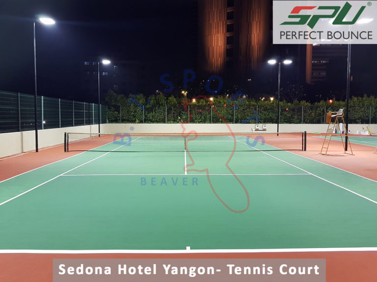 Sedona Hotel Yangon- Tennis Court