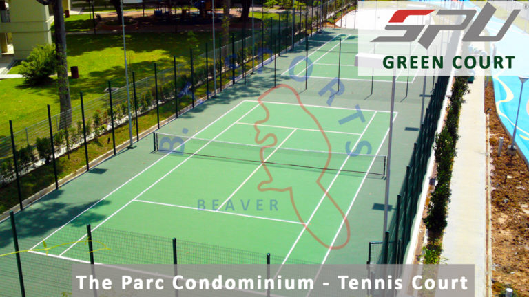 The Parc Condo- Tennis Court