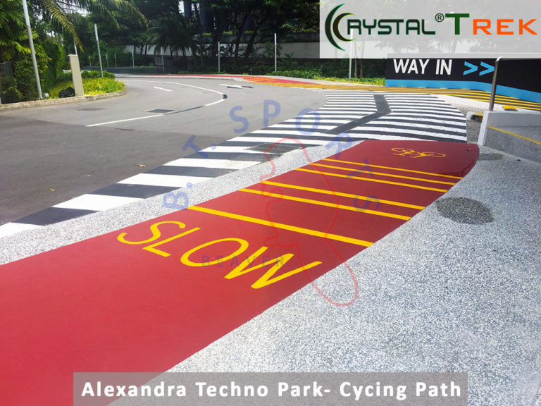Alexandra Techno Park- Cycling Path