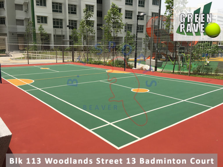 Blk 113 Woodlands St 13- Badminton Court