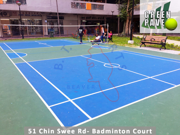 Blk 51 Chin Swee Rd- Badminton Court