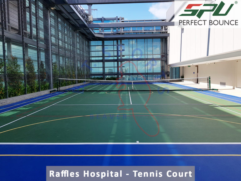 Raffles Hospital- Tennis Court